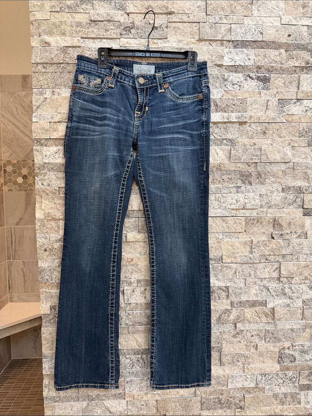 Women's Dark Blue Boot Jeans